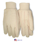 22 oz. Quilted Double Palm Canvas Gloves