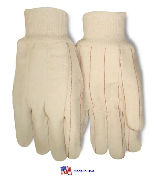22 oz. Quilted Double Palm Canvas Gloves