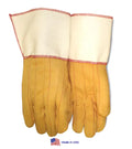 Quilted Double Palm Waterproof Gauntlet Gloves