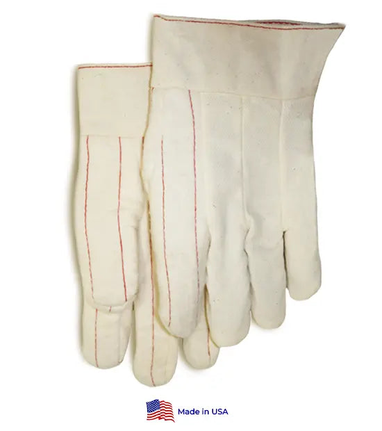 Cotton Hot Mill Band Top Gloves