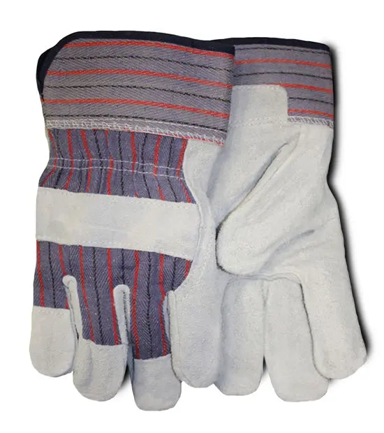 Value Grade Split Cowhide Leather Palm Gloves
