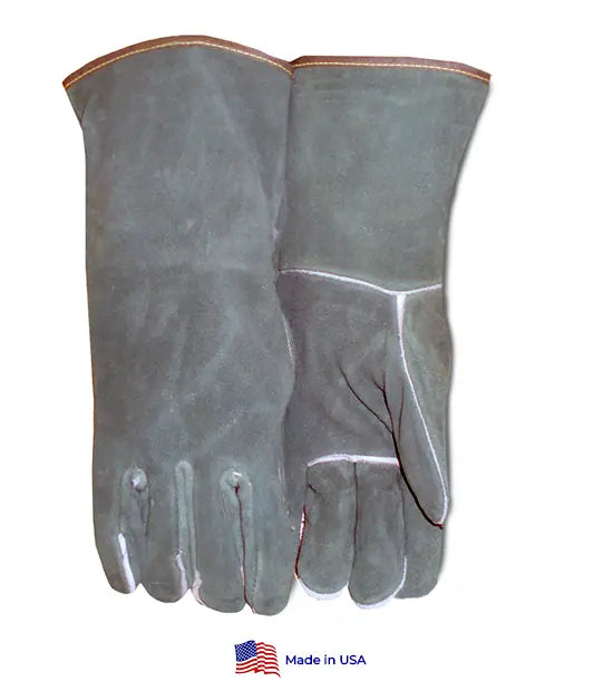 Heat Resistant Leather Welding Gloves