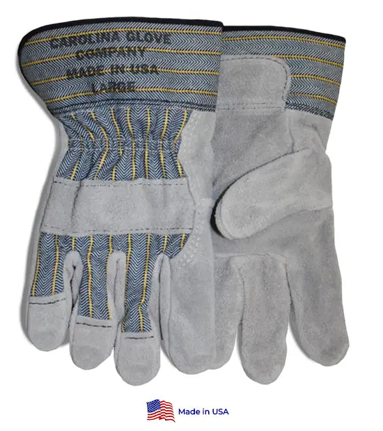 Select Shoulder Leather Palm Safety Cuff Gloves