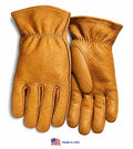 American Buffalo Leather Driver Gloves