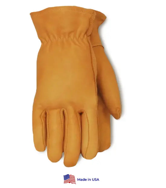 Premium Grain Cowhide Driver Gloves
