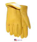 Thinsulate™-Lined Buckskin Driver Gloves