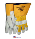 Grain Cowhide Gauntlet Utility Gloves