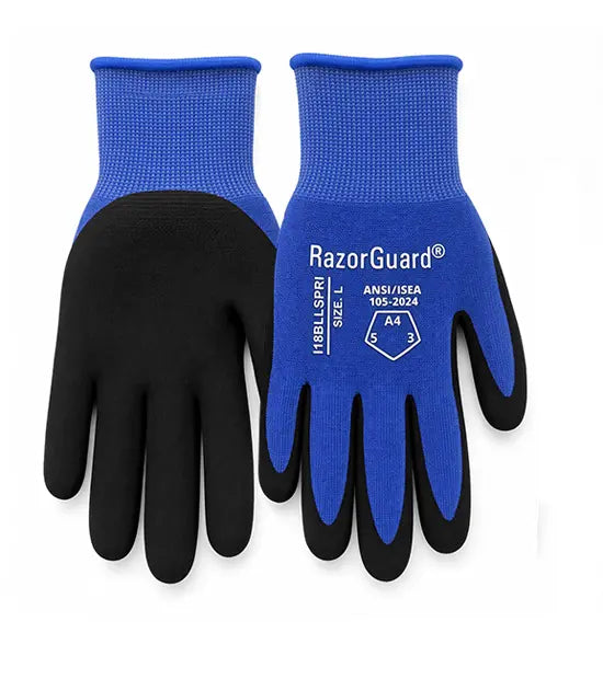 RAZORGUARD® 18-Gauge A4 Sandy Nitrile Gloves