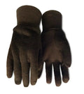 Mediumweight Brown Poly/Cotton Jersey Gloves
